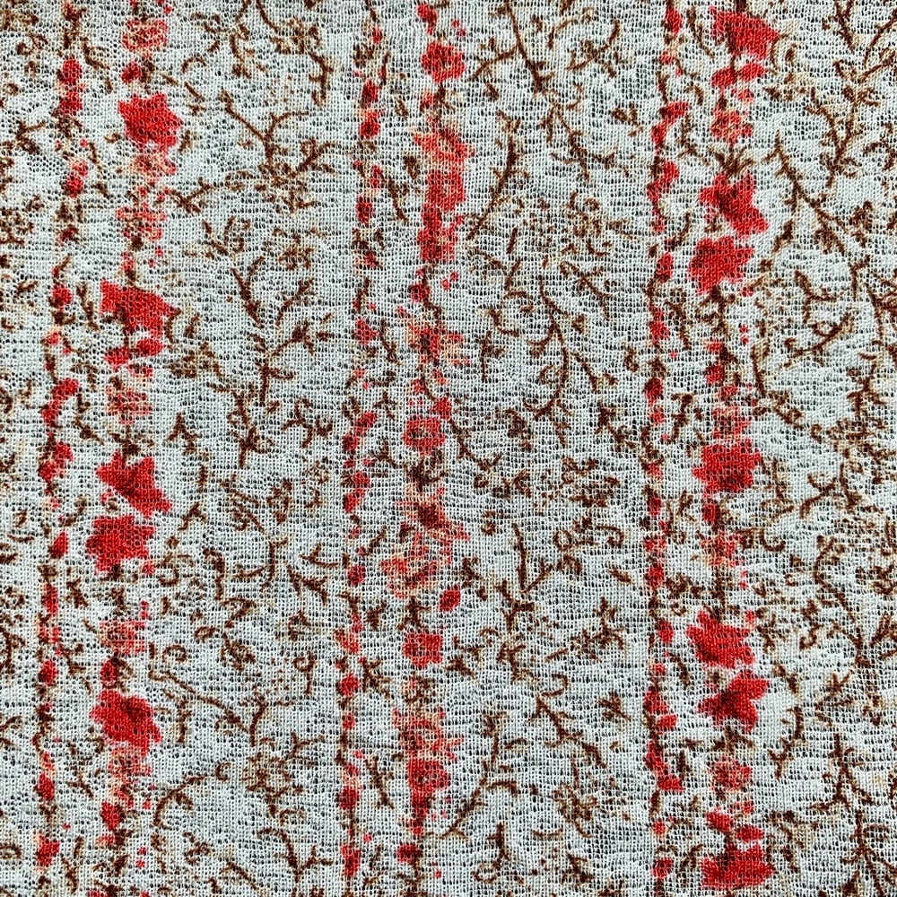 Eyeshadow Stretch Floral Sheer Top - Picture 7 of 7
